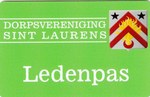 Ledenpas Dorpsvereniging Sint Laurens 